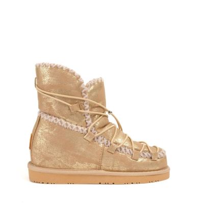 Women's Ankle Boots Gold