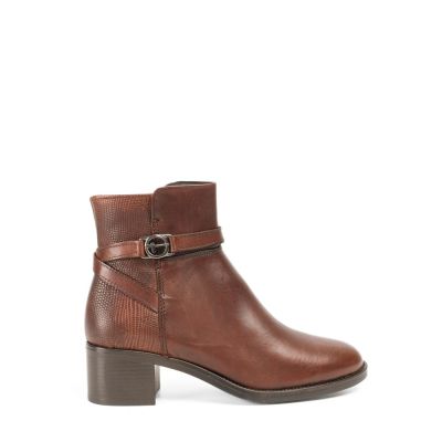 Enrica Ankle Boots Mocca