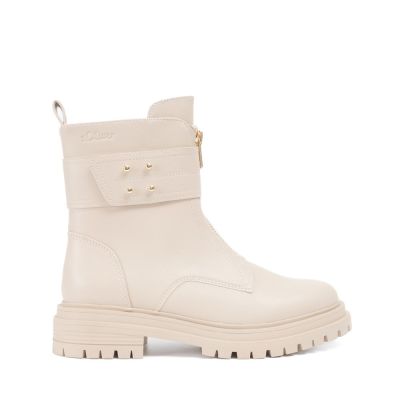 Jinny Women's Ankle Boots Ivory