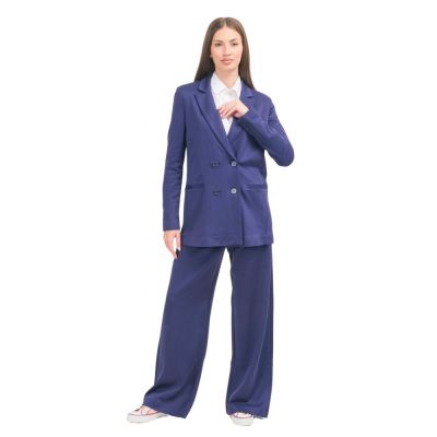 Jersey Trouser China Blue